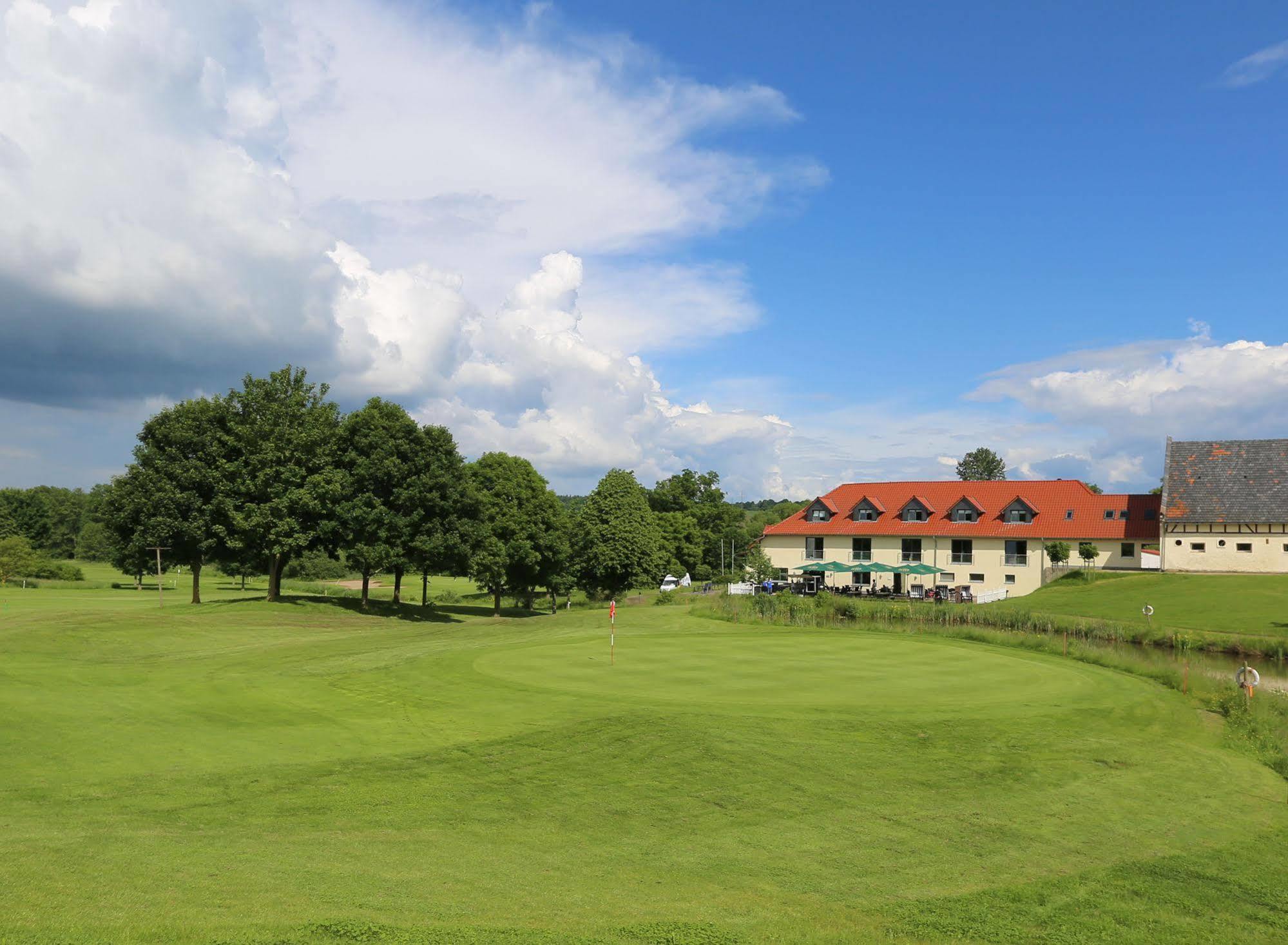Apartments Golfpark Schlossgut Sickendorf Лаутербах Екстер'єр фото